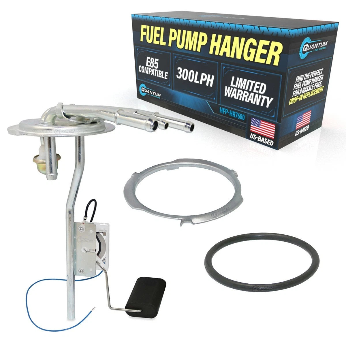 High-Flow Stainless Fuel Pump + Sending Unit Hanger for Buick Grand National (1982–1987)
