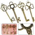 Brass Skeleton Key for DIY Projects (No specific make/model)