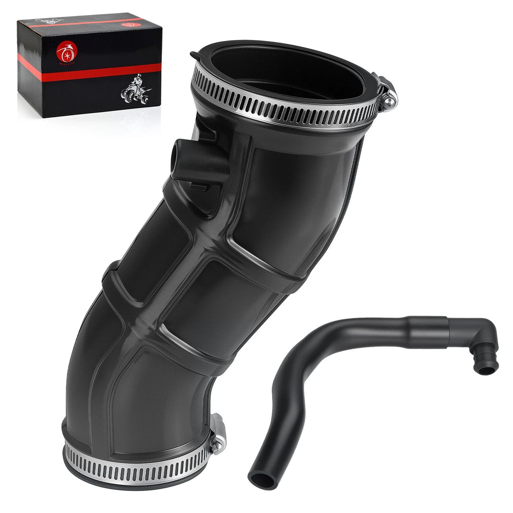 Left Intake Tube & Elbow Pipe for Yamaha Raptor 660R (2001–2005) 5LP-14453-00-00