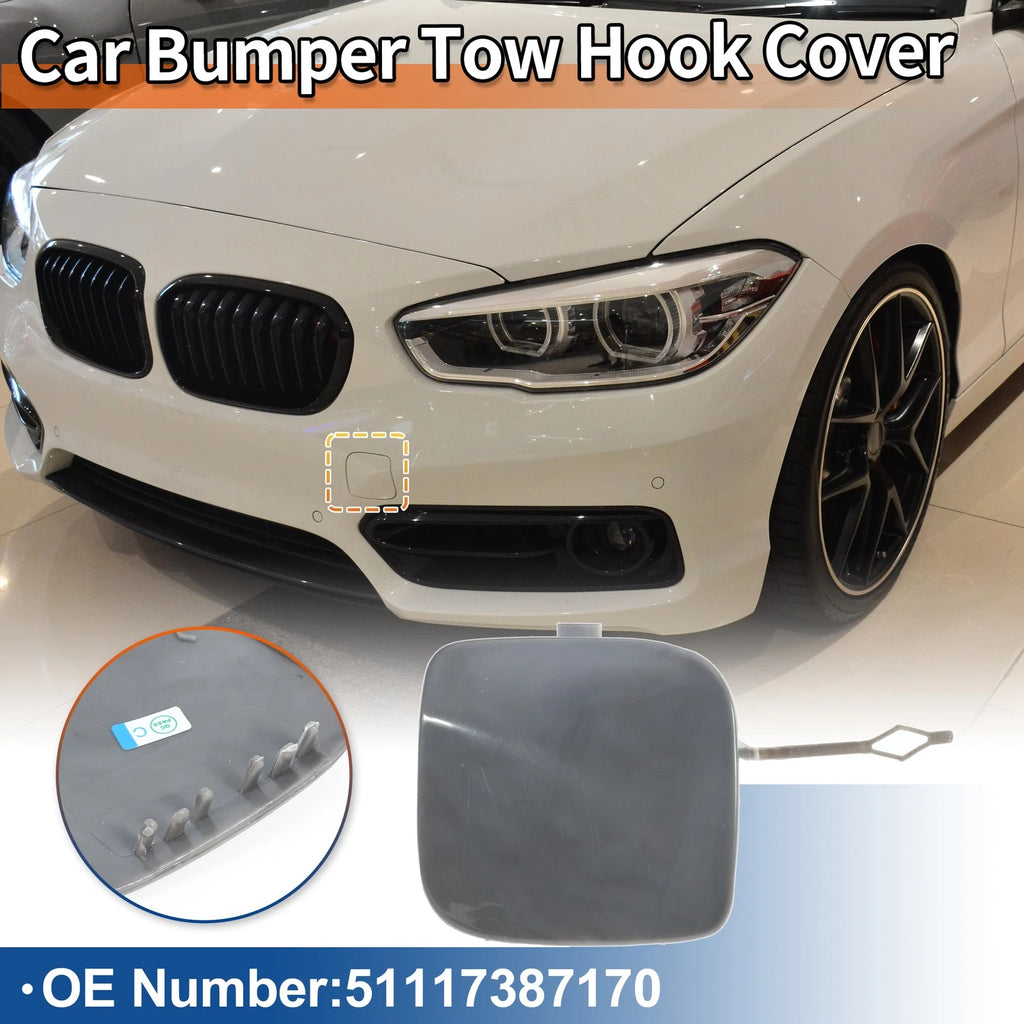 Tow Hook Cover Front Bumper Replacement for BMW 1 Series F20 (2011–2019)