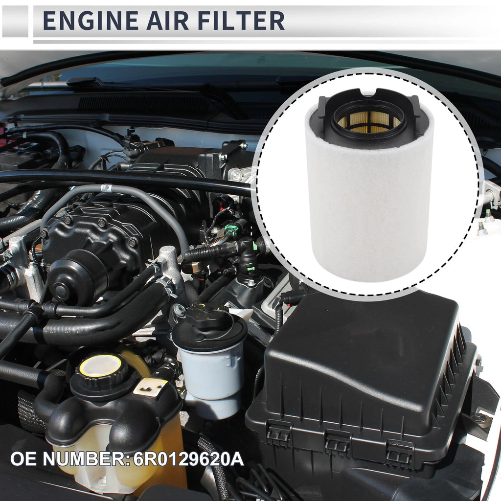 Engine Air Filter OEM Replacement for Audi A1 L4 1.4L (2011–2018)