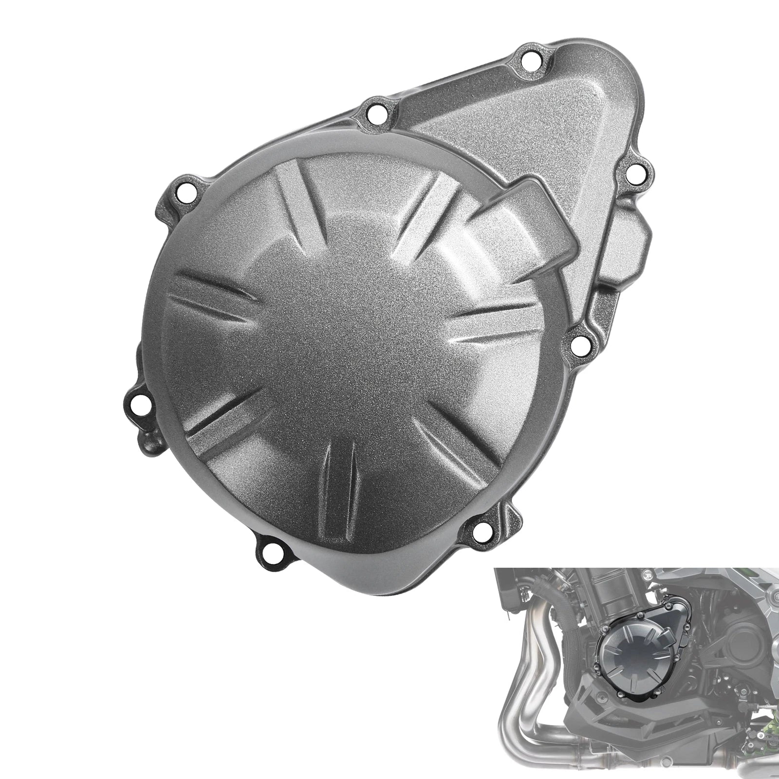 Left Stator Engine Cover for Kawasaki Z900 ABS (2017–2025)