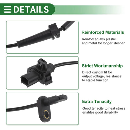 ABS Wheel Speed Sensor No. 57455T4NH01 for Honda Jade FR1 (2013–2016)