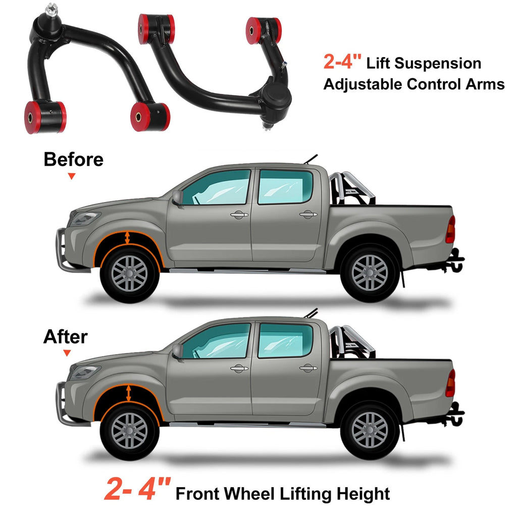 2" Front Upper Control Arm Lift Kit for Toyota 4Runner (2003–2022)