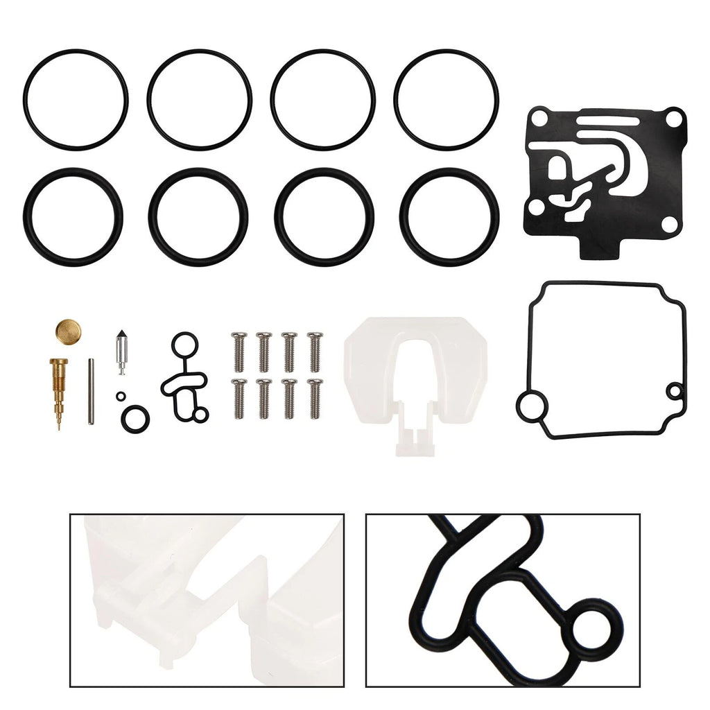 Carburetor Rebuild Kit for Yamaha F50-T50hp 4 Stroke (2001–2004) 62Y-W0093-11-00