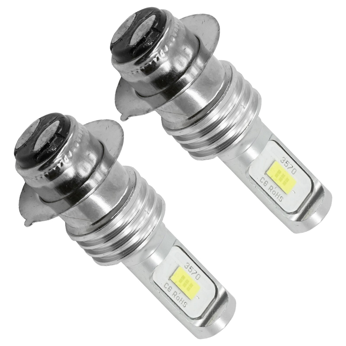 Caltric LED Headlight Bulbs Replacement for Yamaha Raptor 250 YFM250R (2008–2013)