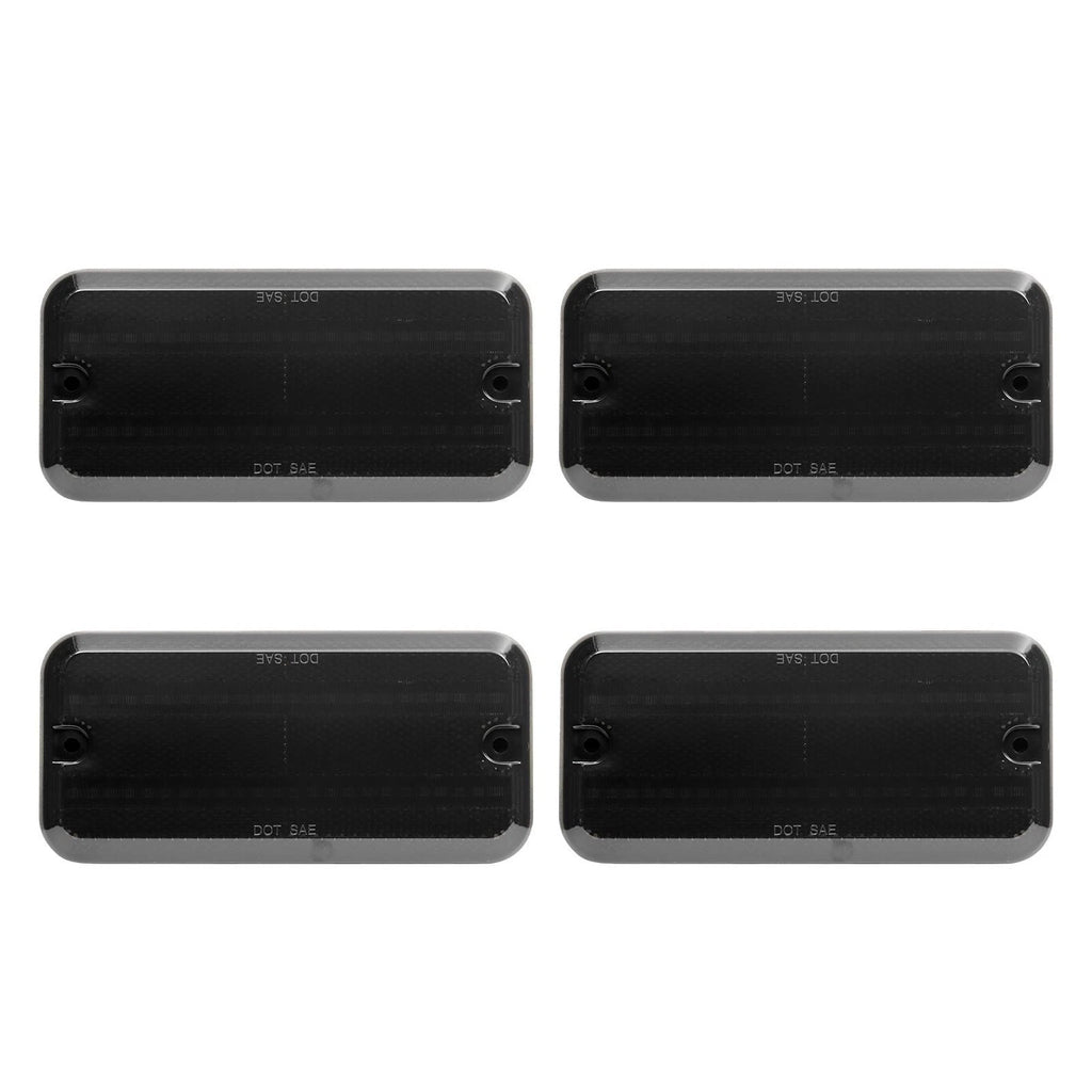 Smoked LED Side Marker Lights for Chevy G10 G20 GMC G1500 G2500 P30 P3500 (1985–1995)