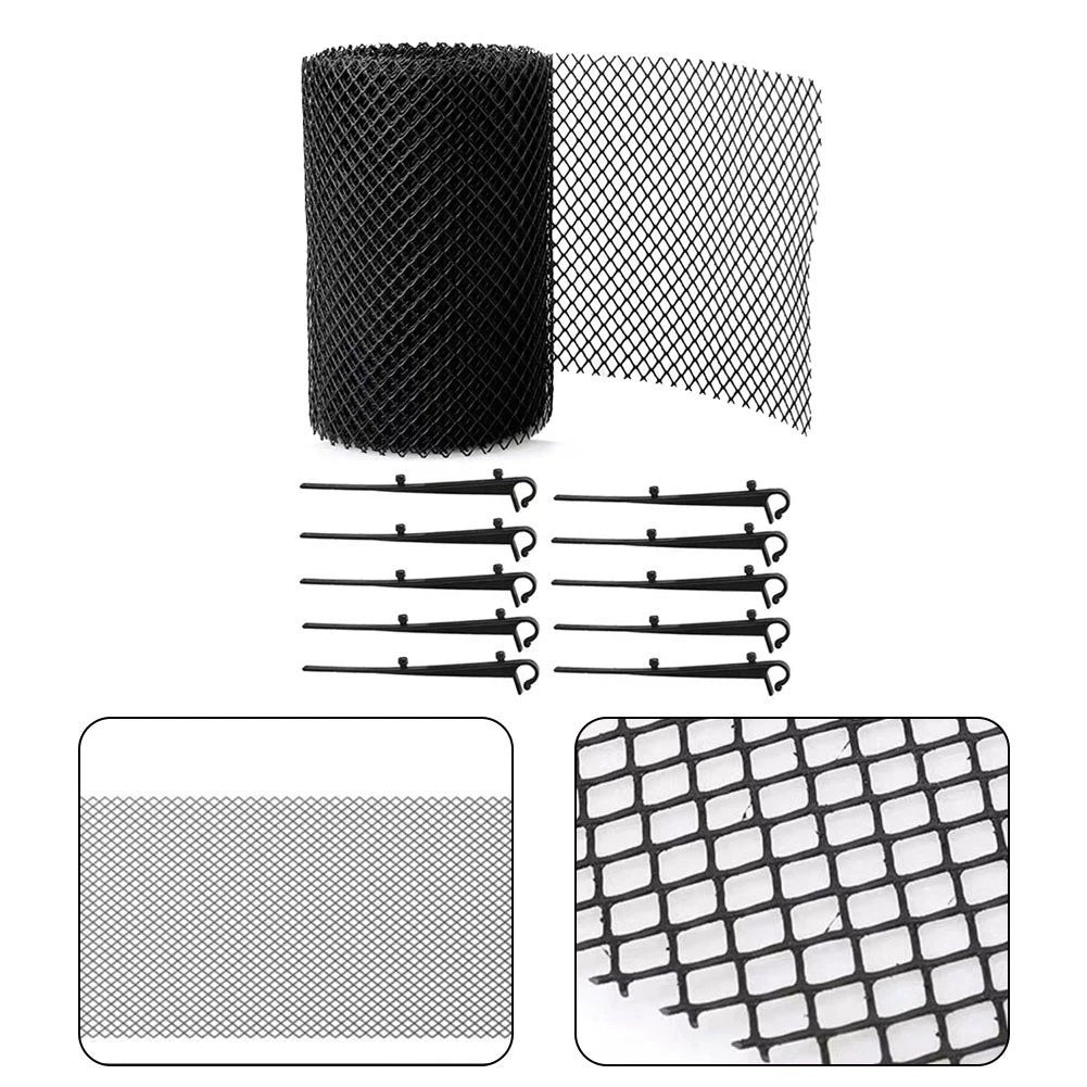 Eaves Net Plastic Mesh for Buffer Floor Cover Ground Spikes (15x10x10cm)
