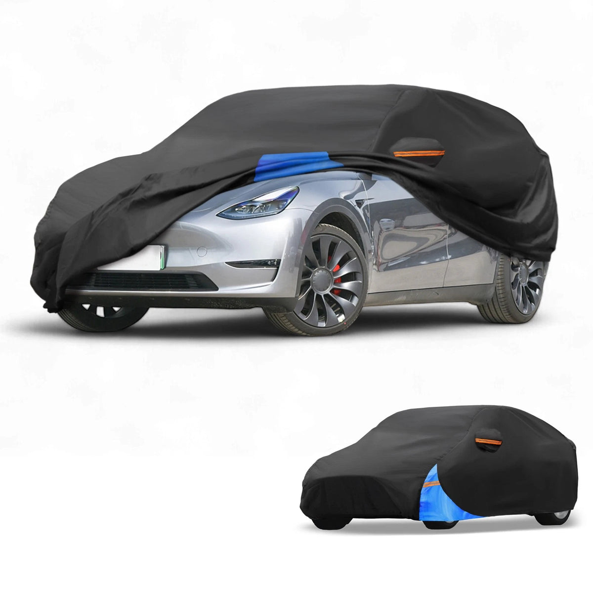 Car Cover Waterproof All Weather for Tesla Model Y (2020–2024) 210D-PU