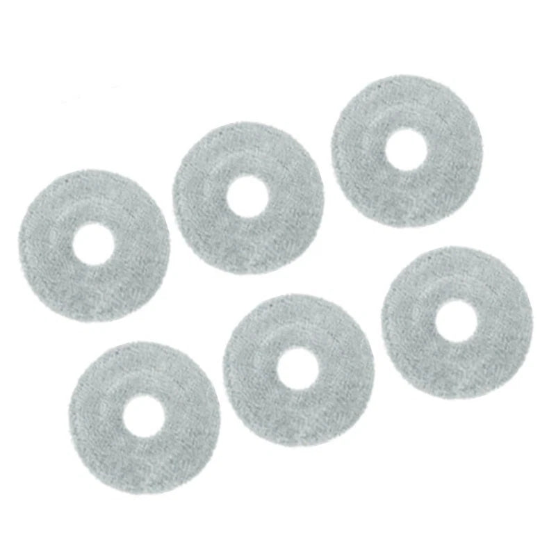 6 Pack Microfiber Mop Cloths for Dreame D30 Ultra Robot