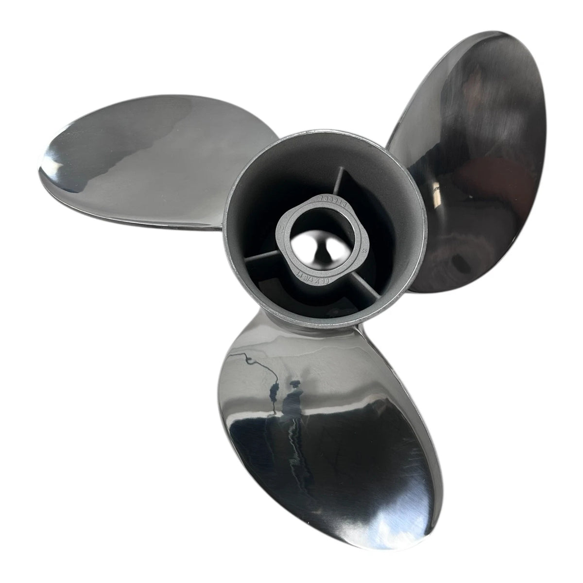 3X 14 3/4 x 19 Viper Stainless Steel Propeller for Evinrude Johnson (RH)