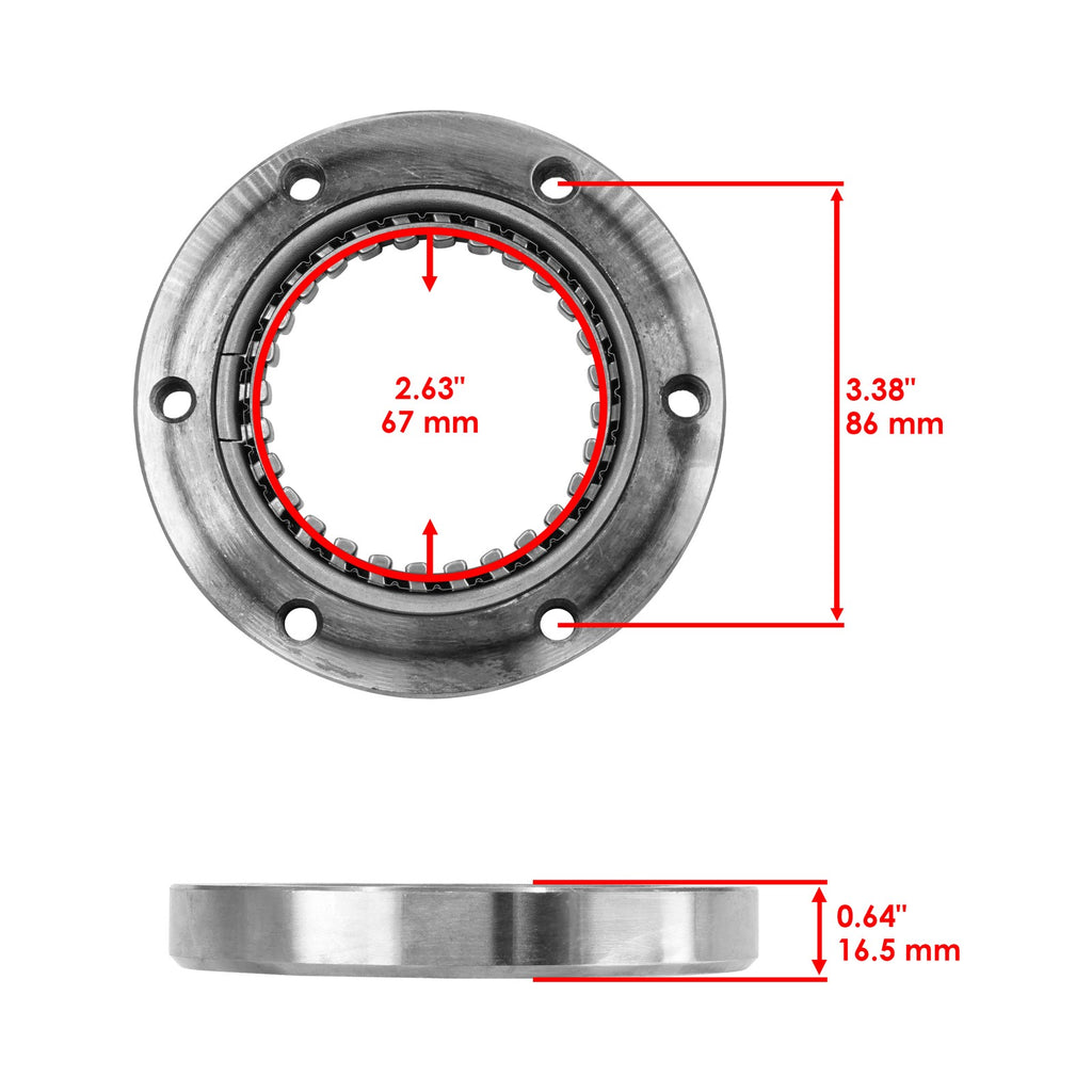 Starter Clutch One Way Bearing Replacement for Suzuki (1999–2018)