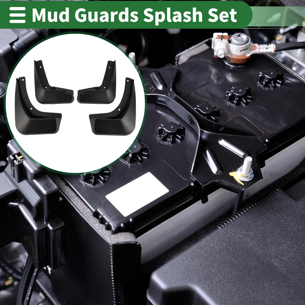 Mud Flaps Splash Guards for Buick Regal (2017–2022) W/ Mount Accessories