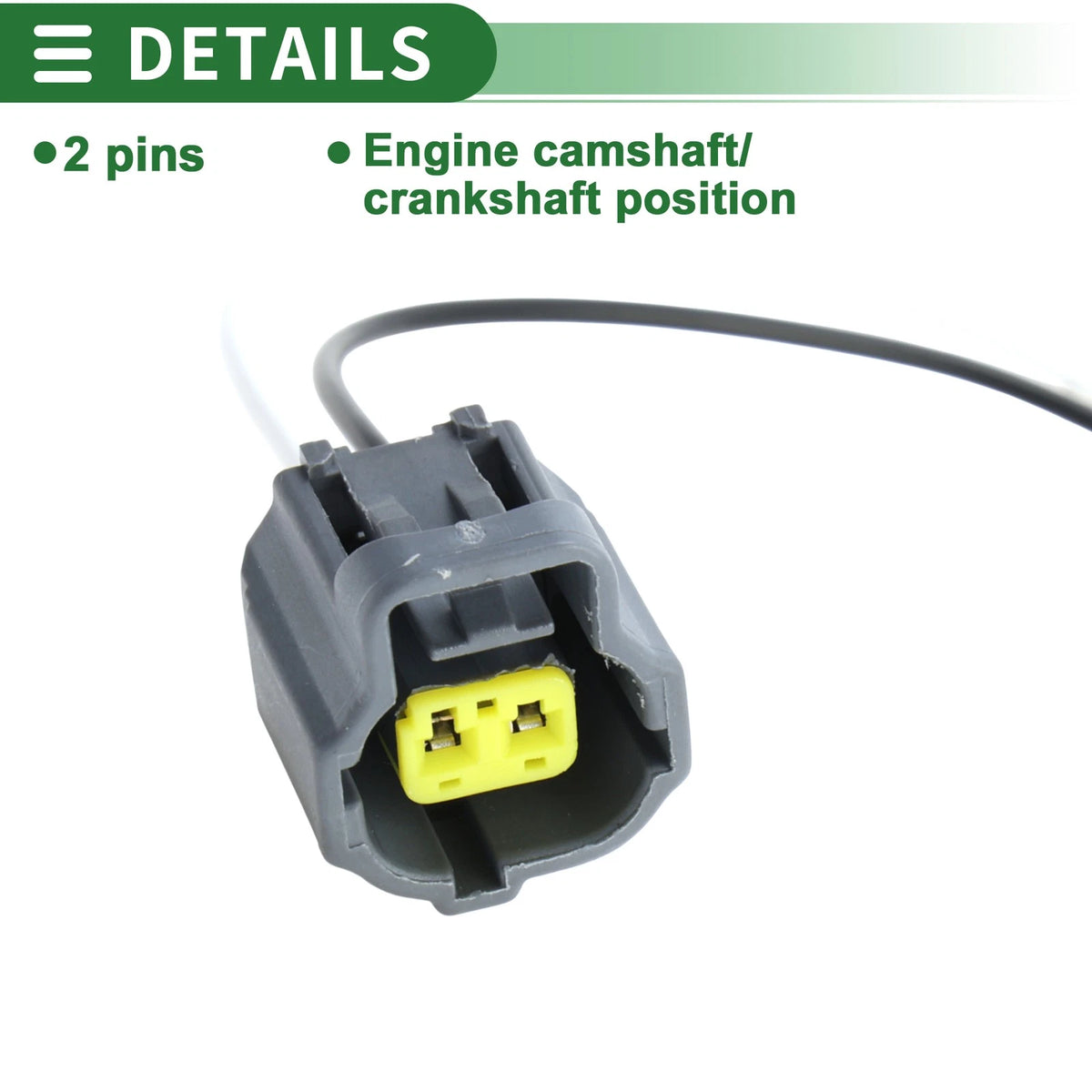 2Pin Sensor Wiring Harness for Ford Contour (1998–2000) No. 3U2Z14S411C GA