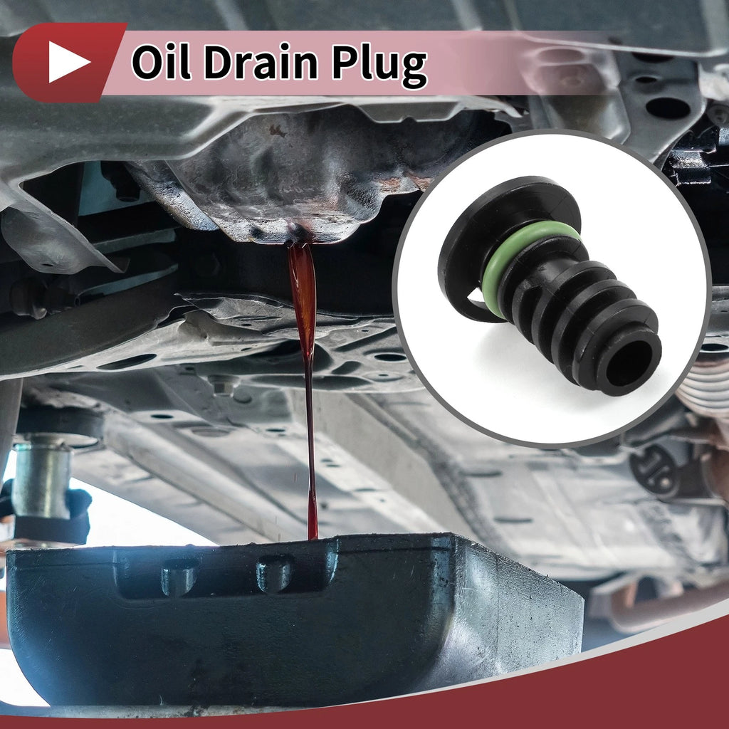 Rubber Oil Drain Plug for Mercedes-Benz C63 AMG (2016–2018)