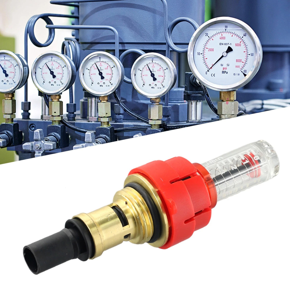 Underfloor Heating Manifold Flow Meter for Accurate Readings