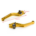 Short Clutch Brake Lever for 790 Street Bike (2018) Gold