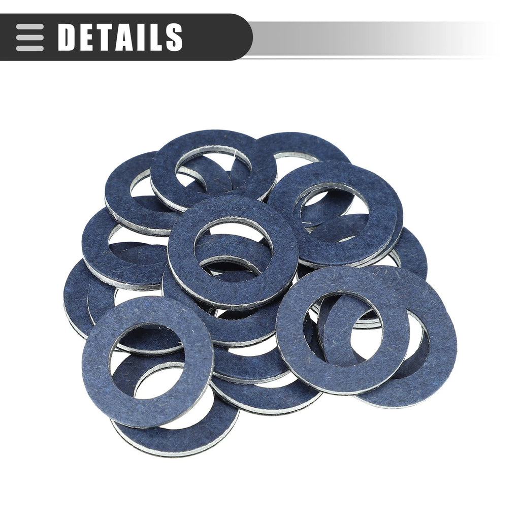 Oil Drain Plug Gasket Set Replacement 20 Pcs for Scion tC (2005–2016)