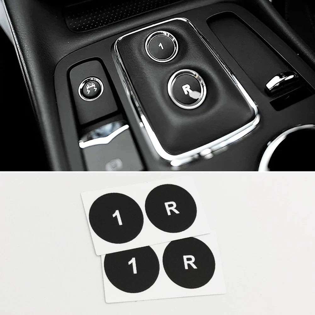 Black Button Decal for Maserati GranTurismo