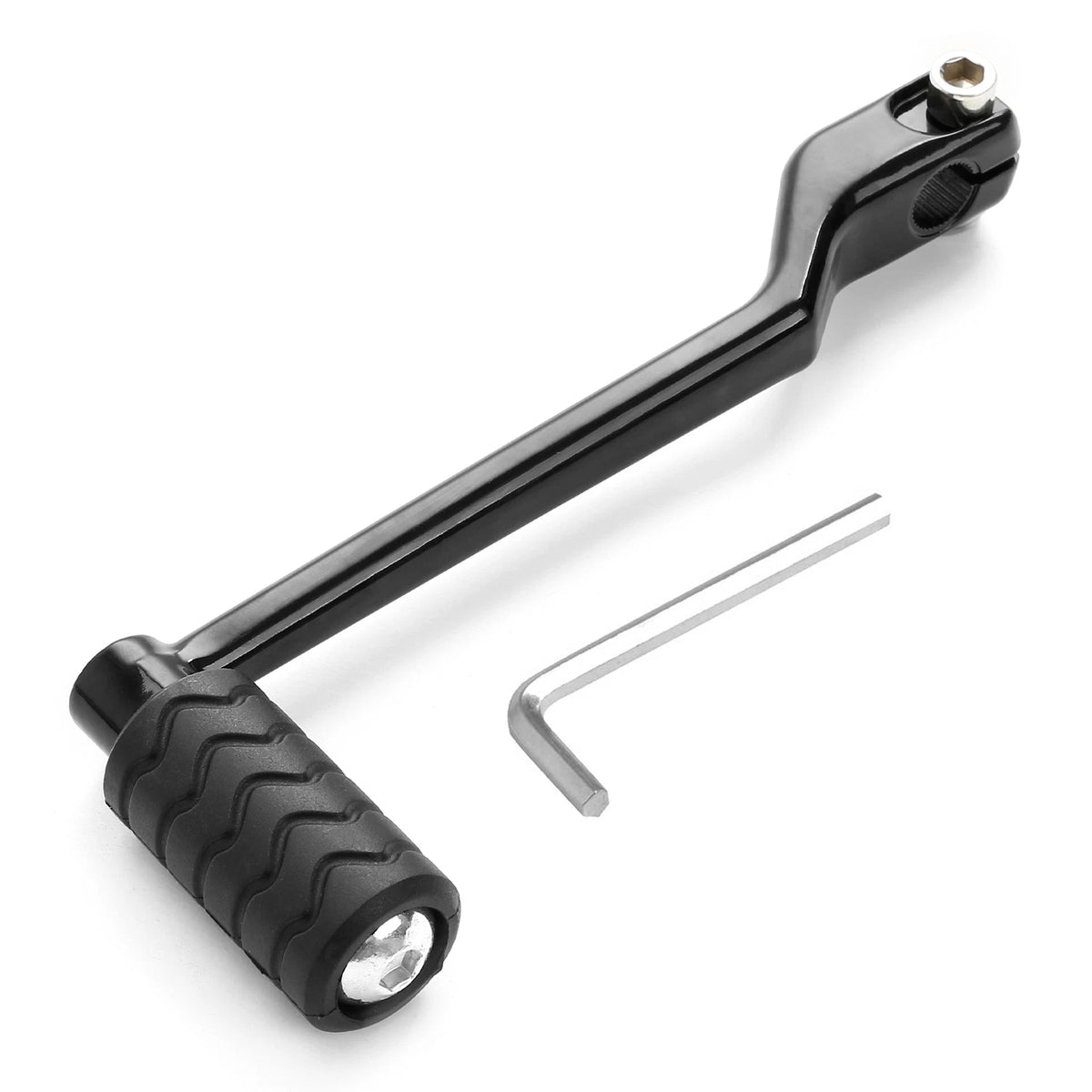 Left Rear Heel Toe Gear Shift Lever Pegs for Harley Softail (1986–2017) Black