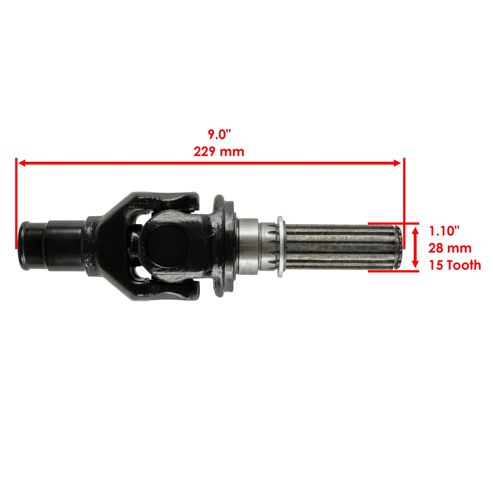 Rear Axle Inner Drive Shaft Replacement for Kawasaki Mule 2510 (1994–1999)