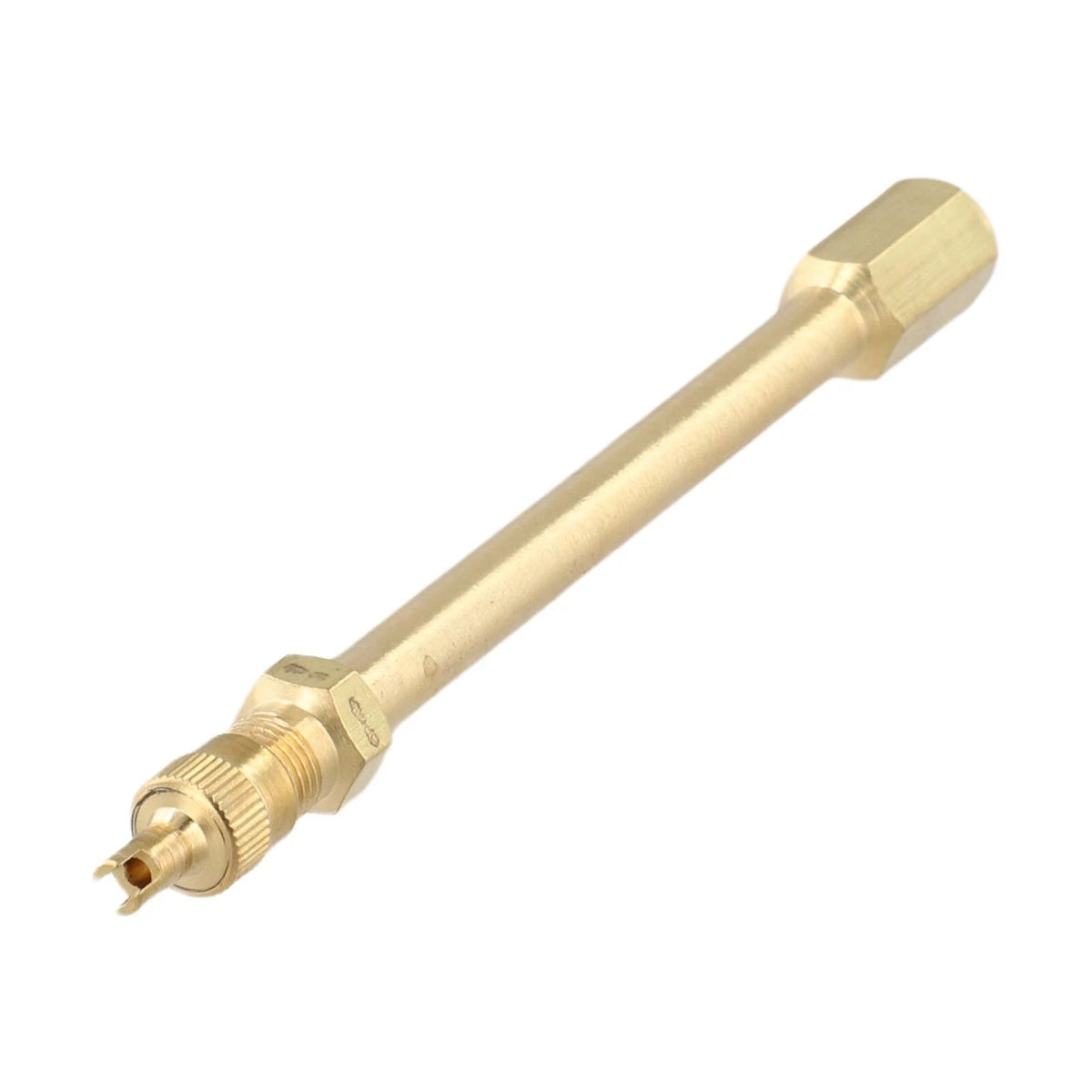 Portable Copper Valve Stem Extension Pole for Truck and Lorry Tires (100mm)