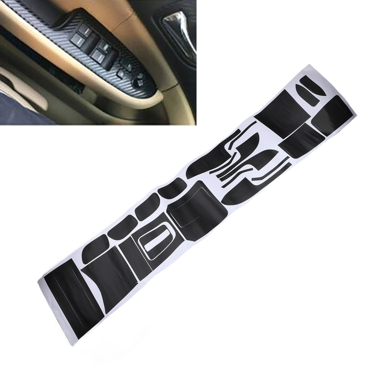 Vinyl Interior Sticker for Car Console Decals (2010–2023)