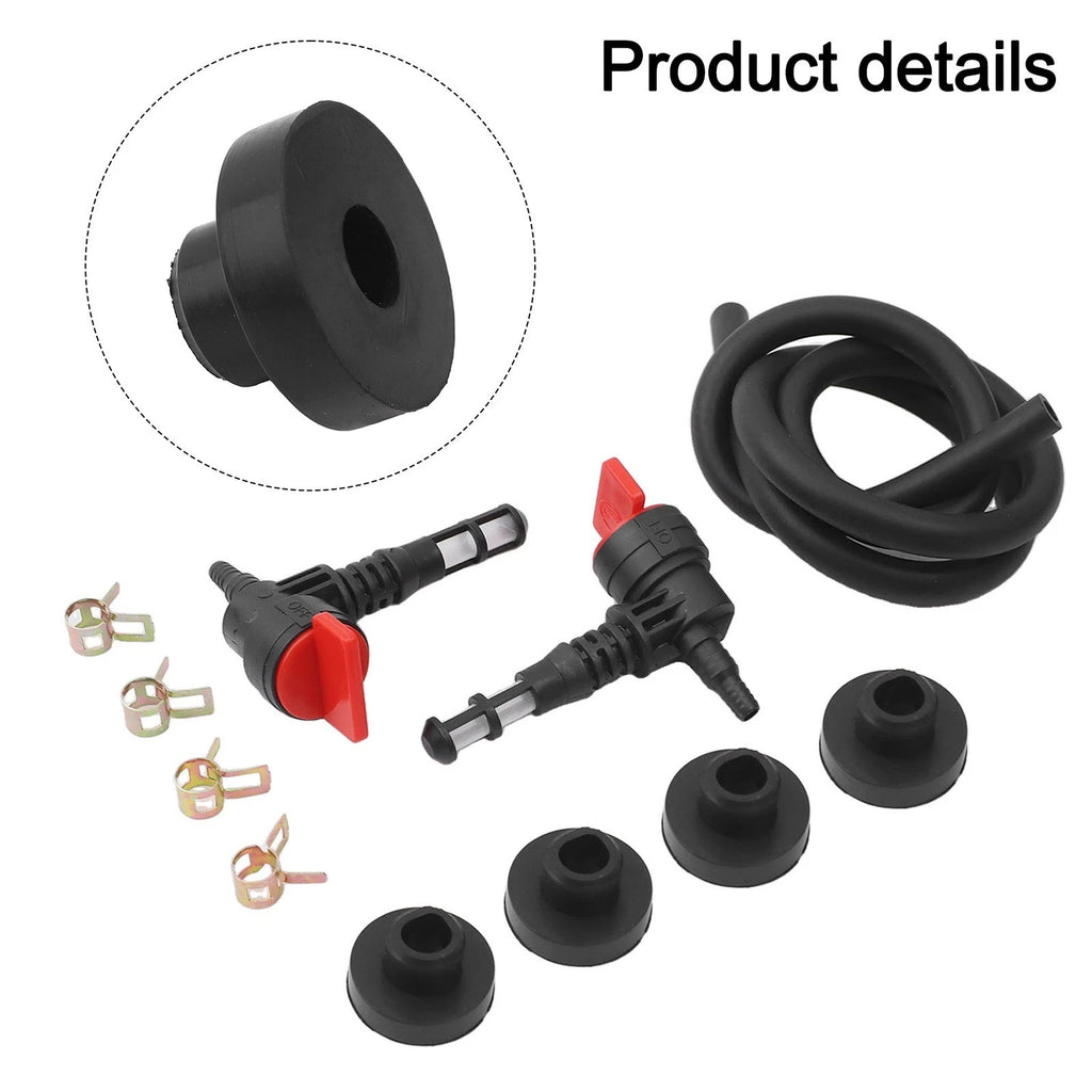 Fuel Shut Off Valve Kit for Generators and Cleaners (Multi Compatibility)