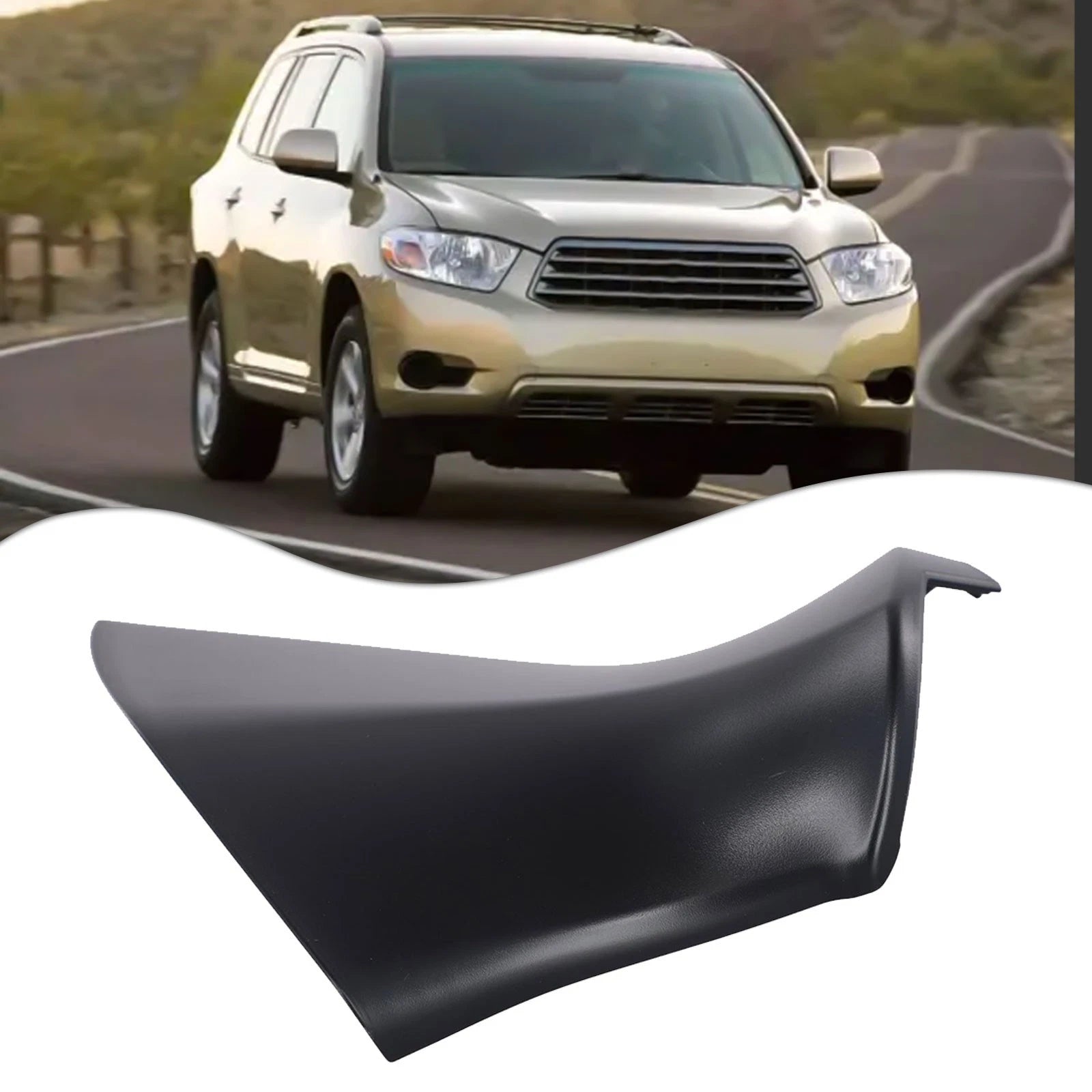 Mirror Base Cover for Toyota Highlander (2014–2019) Left Side
