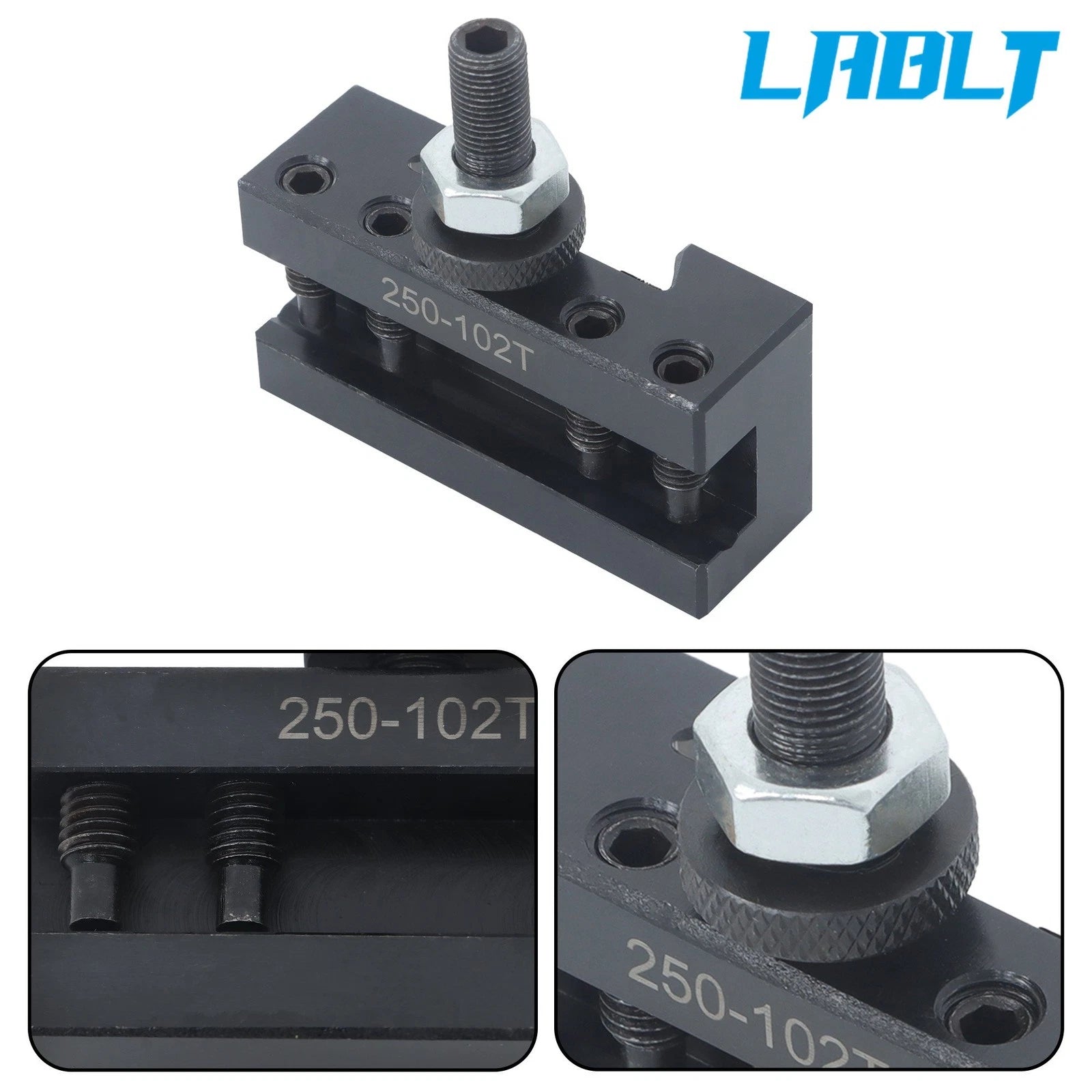 2X Quick Change Boring Turning Tool Post for LABLT AXA #2 (250-102XL)