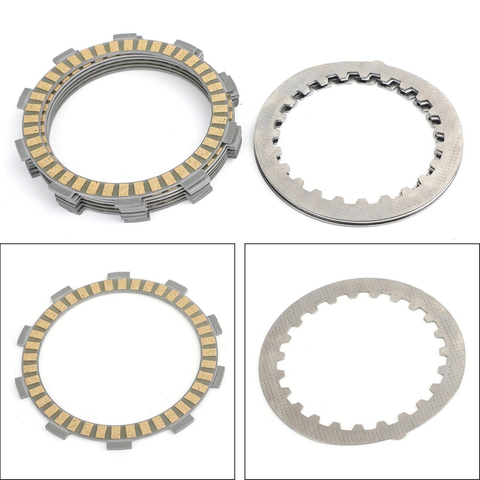 Clutch Kit Steel & Friction Plates for Yamaha TZR125 (1987–1992) T9