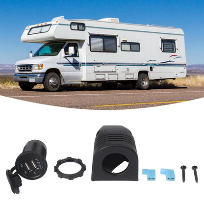 12-24V Dustproof Socket for Motorhome, Camper Van, Caravan