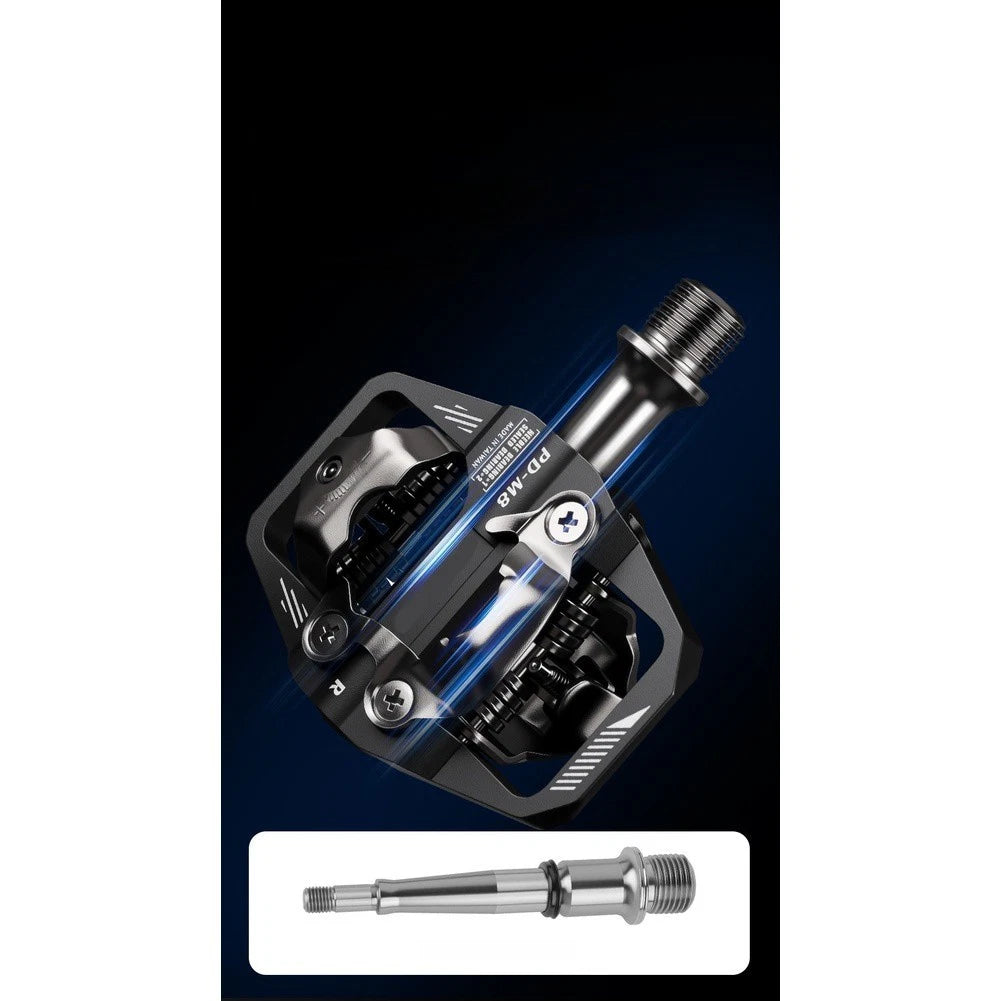 Double Sided Alloy MTB Pedals with Sealed Bearings for Mountain Bikes