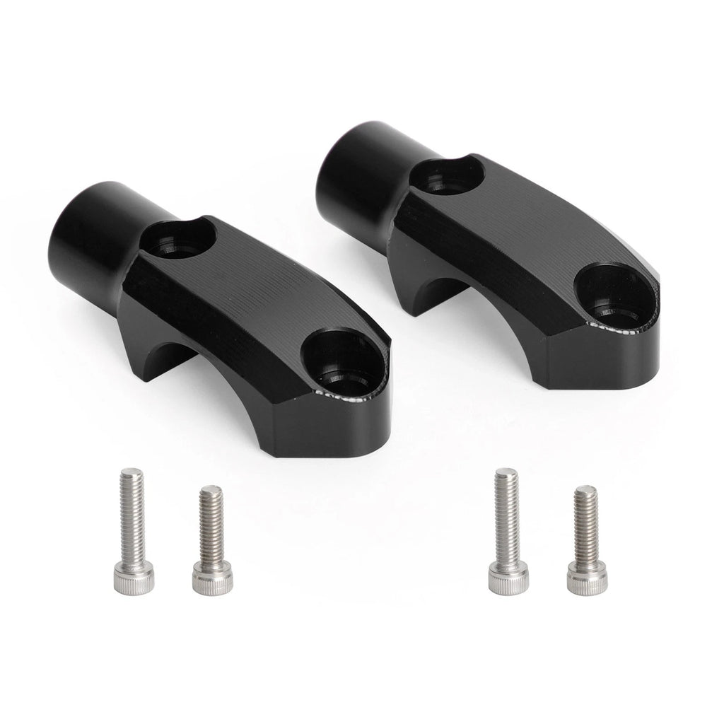 CNC Master Cylinder Clamp with 10mm Mirror Mount for 22mm Handlebar