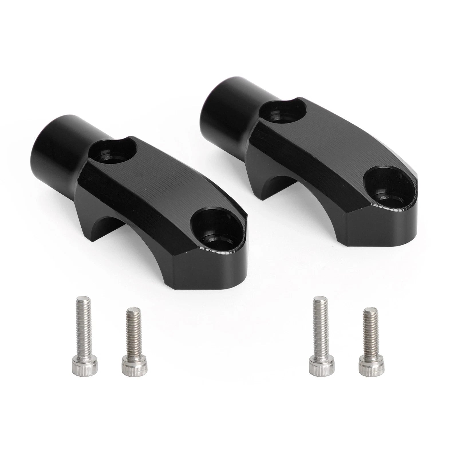CNC Master Cylinder Clamp with 10mm Mirror Mount for 22mm Handlebar