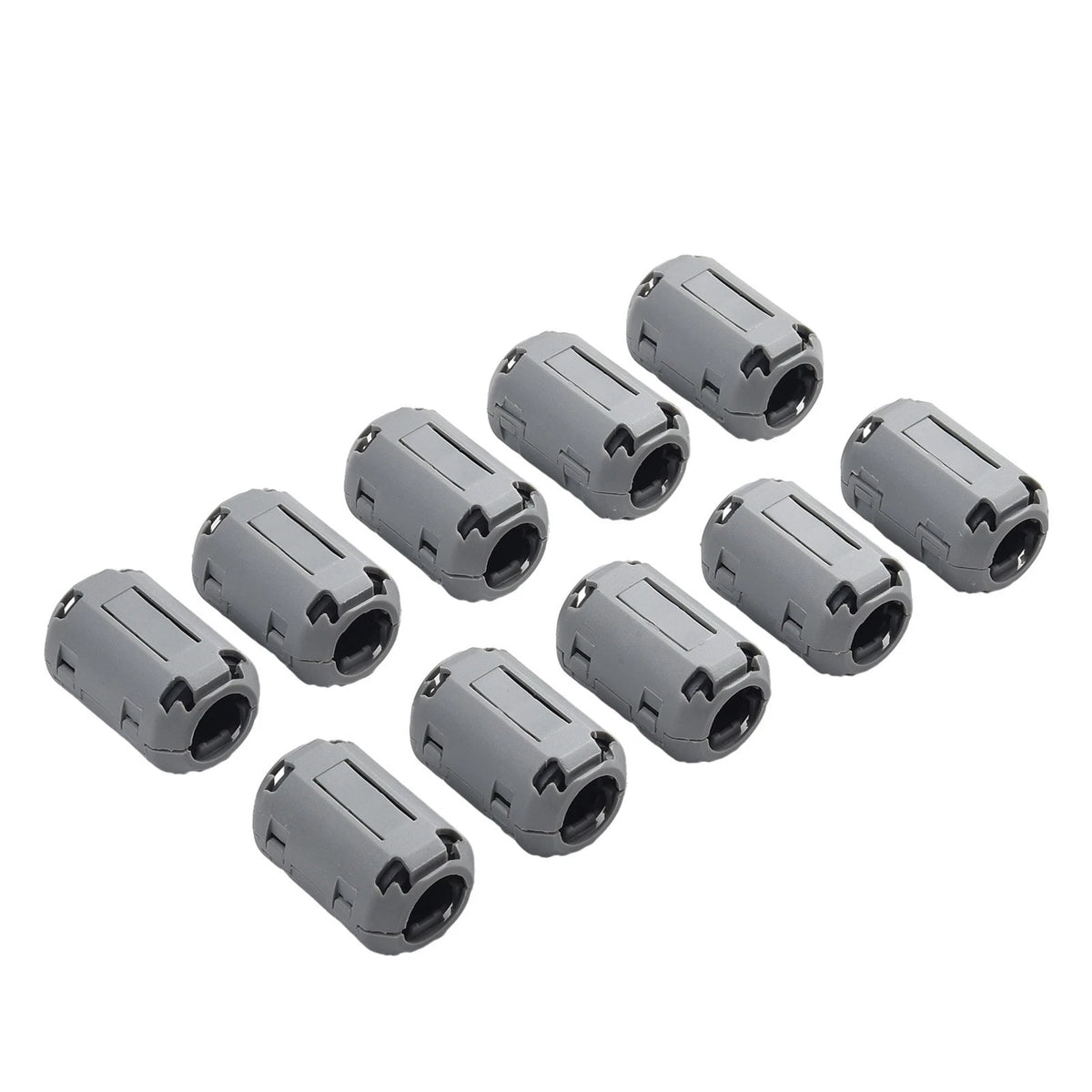 10 Pack Ferrite Ring Core Clips for Enhanced Data Integrity