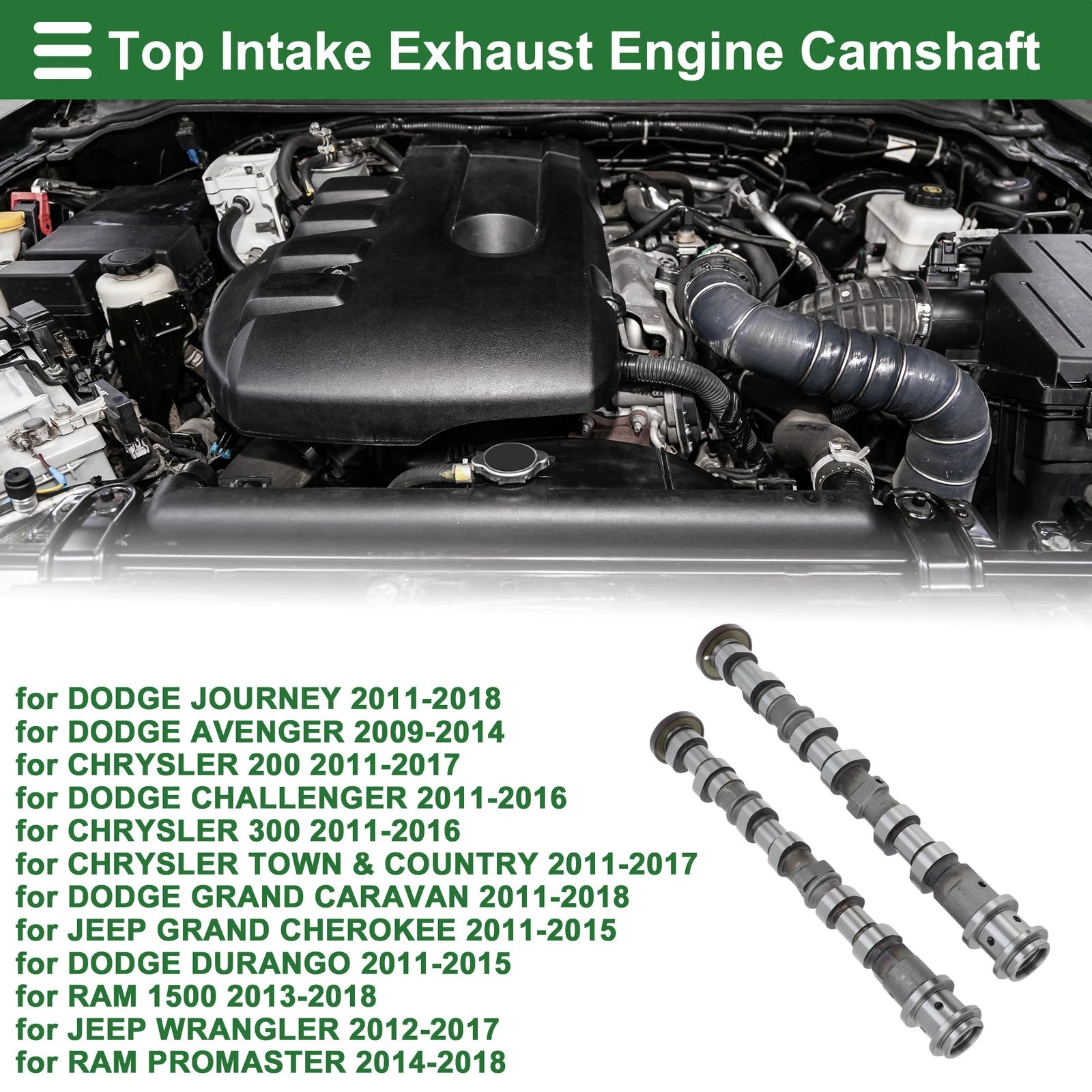 Engine Camshaft Replacement for Dodge Journey 2011–2018