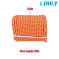 Braided Polyester Rigging Rope 1/2 in for Arborist (220 ft)