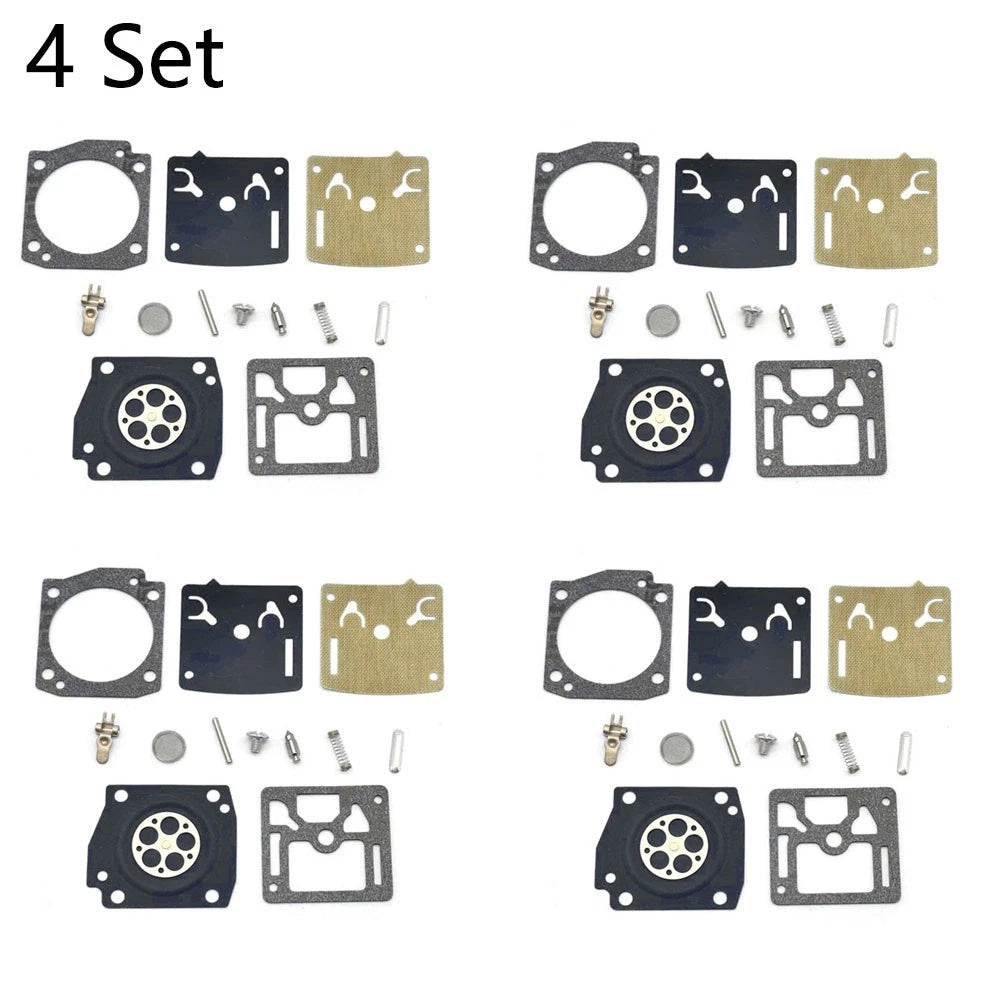 Set of 4 Carburetor Repair Kits for Dolmar PS630 PS6400 PS7300 PS7900 RB-201