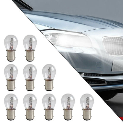 10X 12V 21W Light Bulbs for Auto Car Brake Stop Signal Tail Lamp