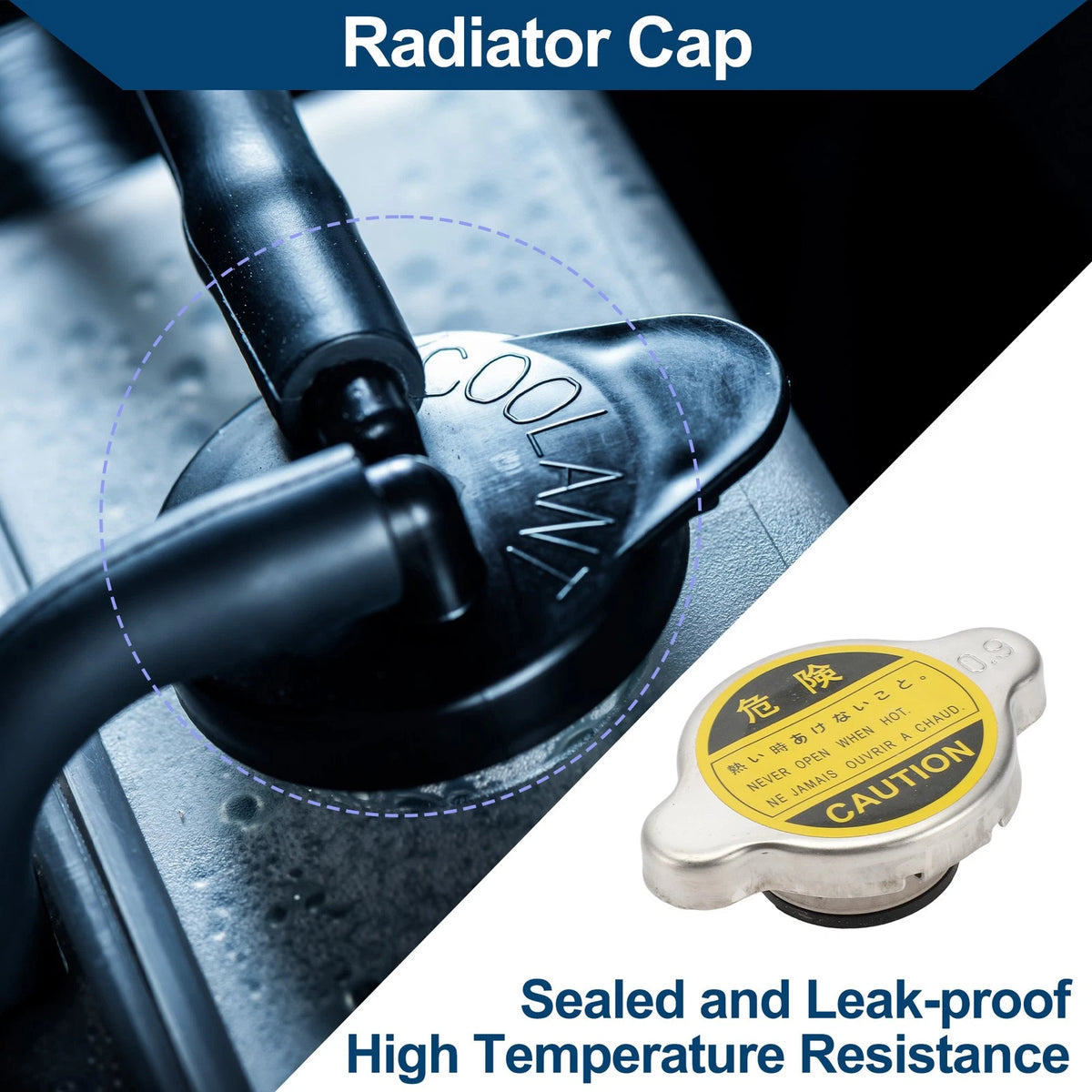Radiator Cap No. 1640171010 for Toyota Tacoma 4Runner Corolla