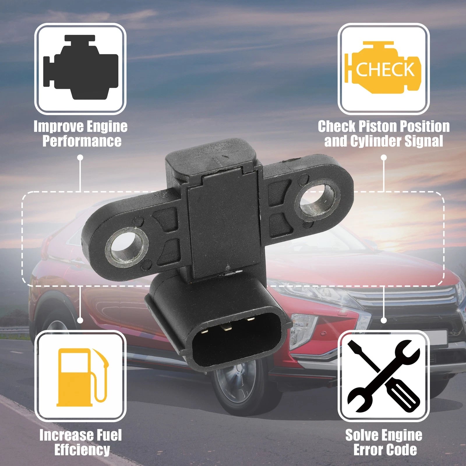 Crankshaft Position Sensor Replacement for Mitsubishi Eclipse (2006–2012)