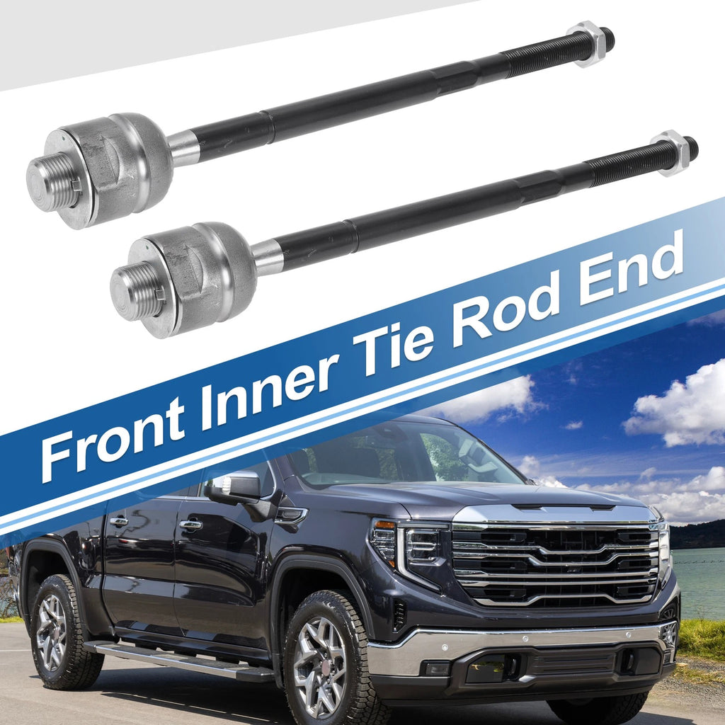2 Pcs Front Inner Tie Rod End Links Replacement for Chevrolet Express 1500 2500 (2003–2019)