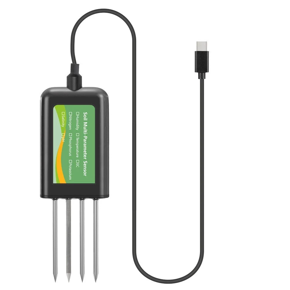 USB Soil Testing Sensor for Android - Waterproof Design