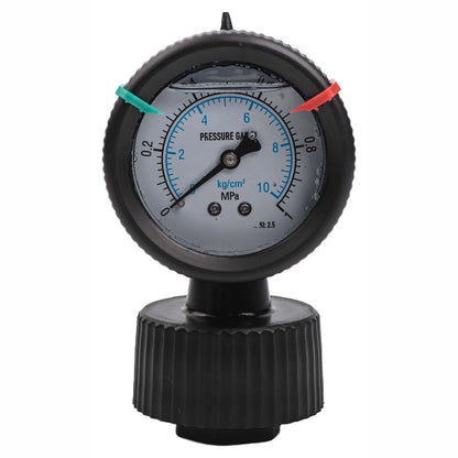 Diaphragm Pressure Gauge 12PT Thread Range 0-10KG for Oil Air Use