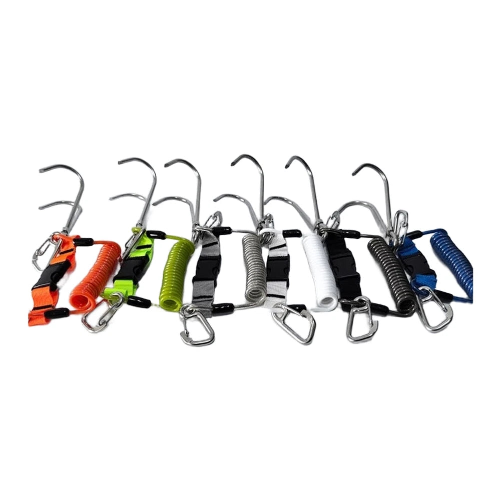 Scuba Lanyard with Quick Release Hook for Marine Use (316SS)