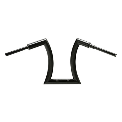 16" Black Rise 2" Hanger Handlebar for Harley Sportster Iron 883 (2004–2023)