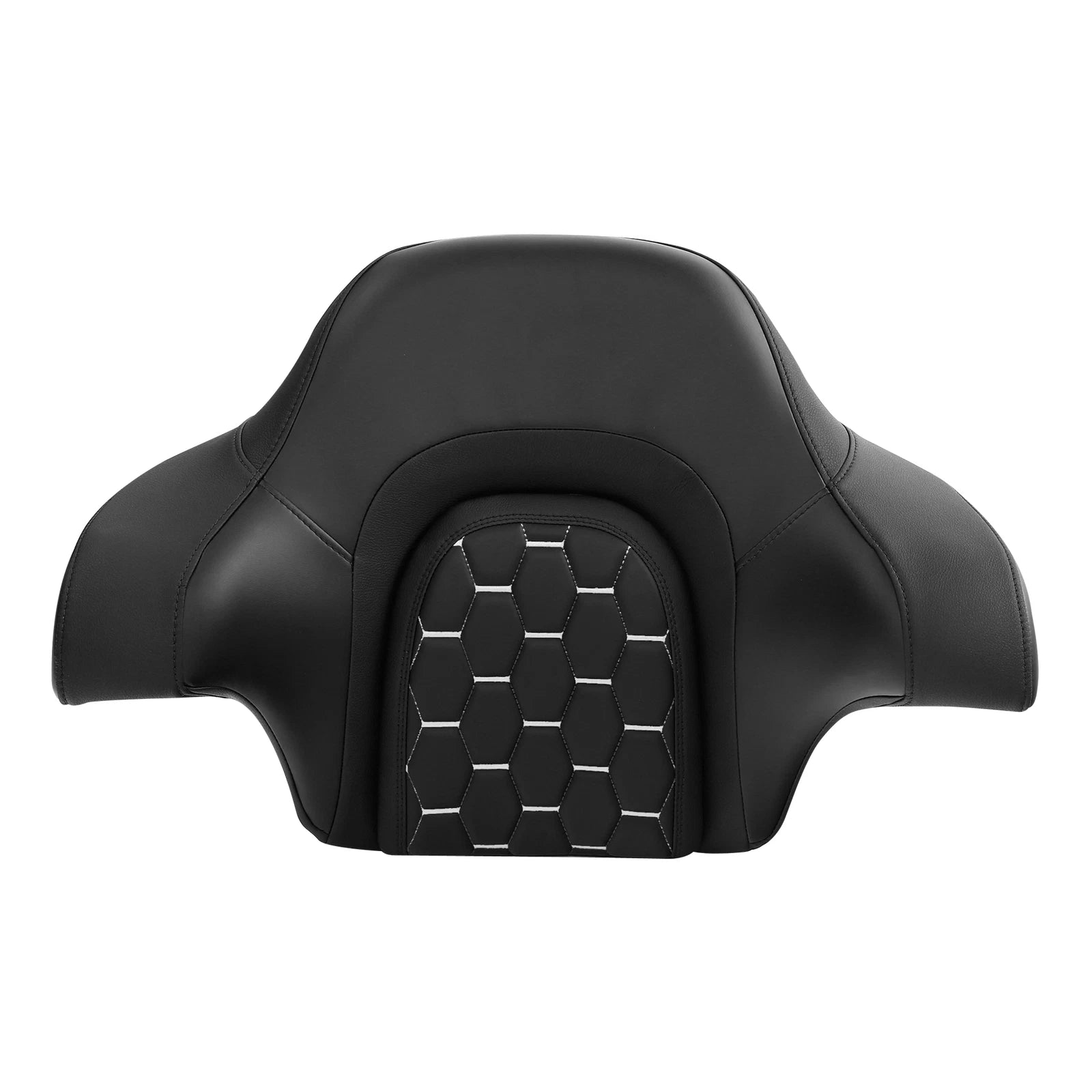 Black Passenger King Around Backrest for Harley Road Electra Glide (2014–2025)
