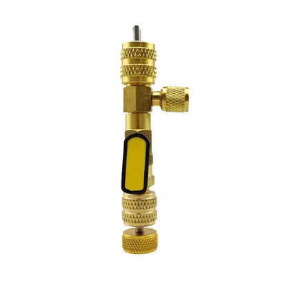 Brass Valve Core Removal Tool for AC Systems 1/4" 5/16" SAE