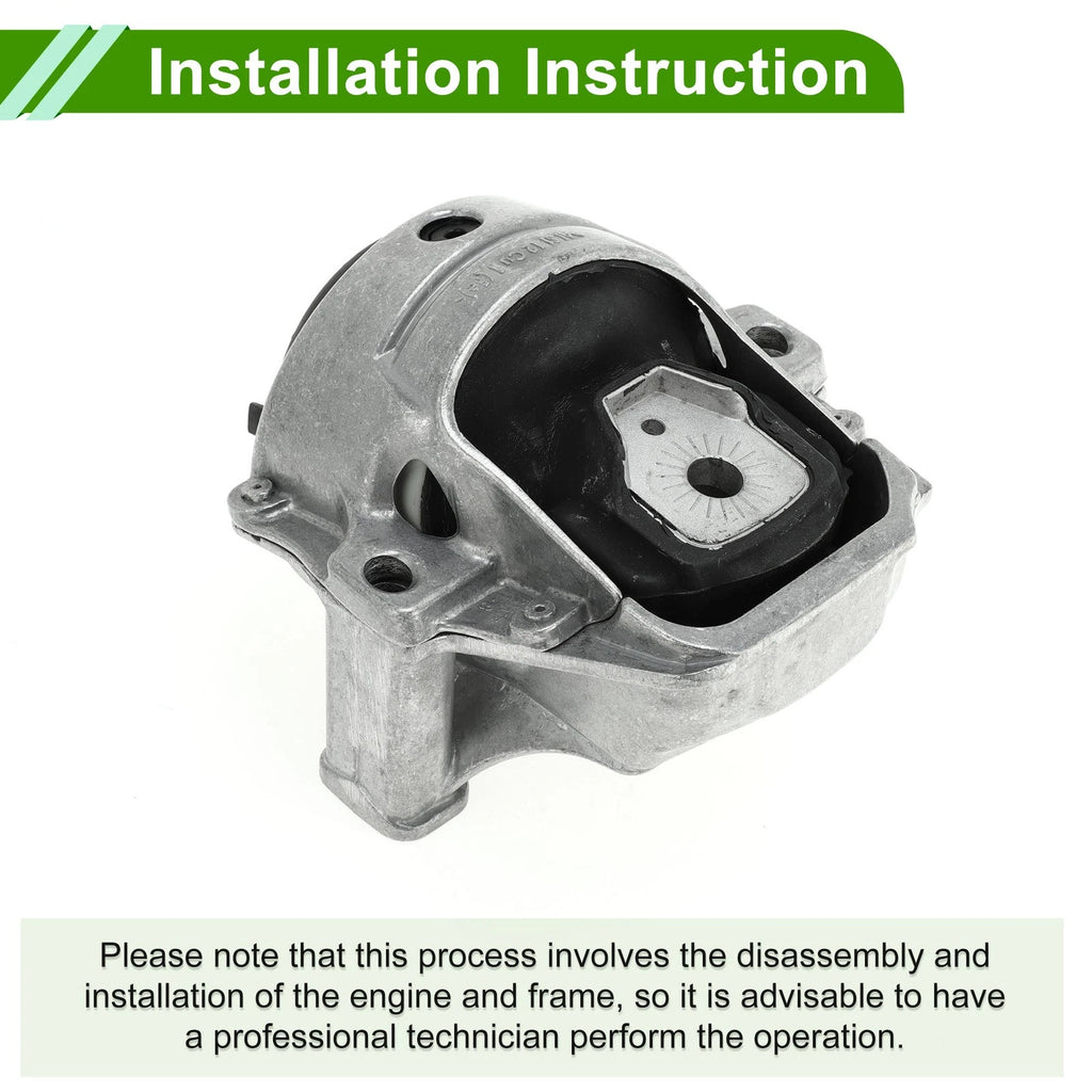 Engine Motor Mount Replacement for Audi A4L (2013–2020)